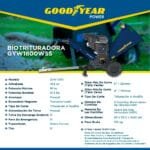 Biotrituradora Chipeadora GOODYEAR GYW1800WSS (GY150WS) Diámetro 5″ 2 Cuchillas Motor 18hp - Imagen 4
