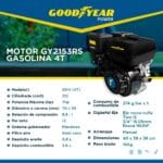 Motor GY2153RS GOODYEAR 7hp Gasolina -Goodyear Power