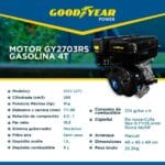 Motor GY2703RS GOODYEAR 9hp Gasolina -Goodyear Power