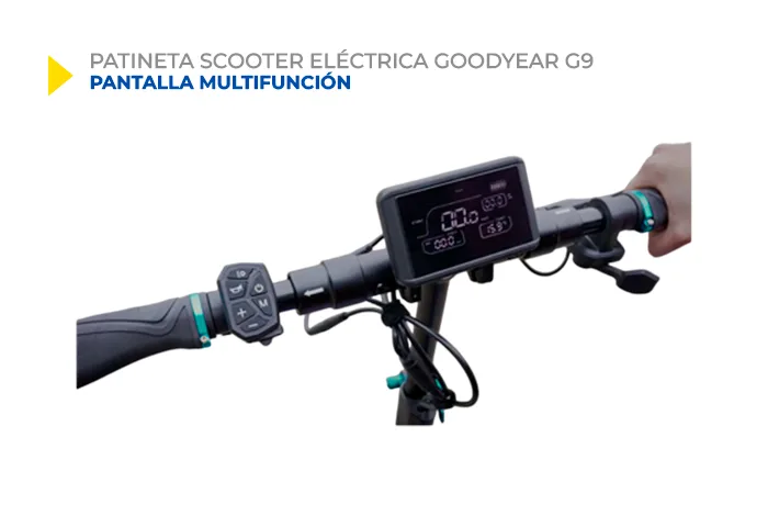 Patineta Eléctrica Goodyear G9- Maqimport