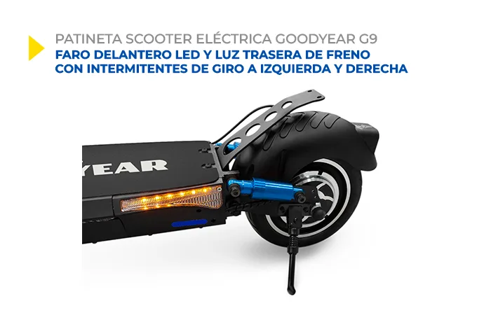 Patineta Scooter Eléctrica G9 Goodyear - Maqimport