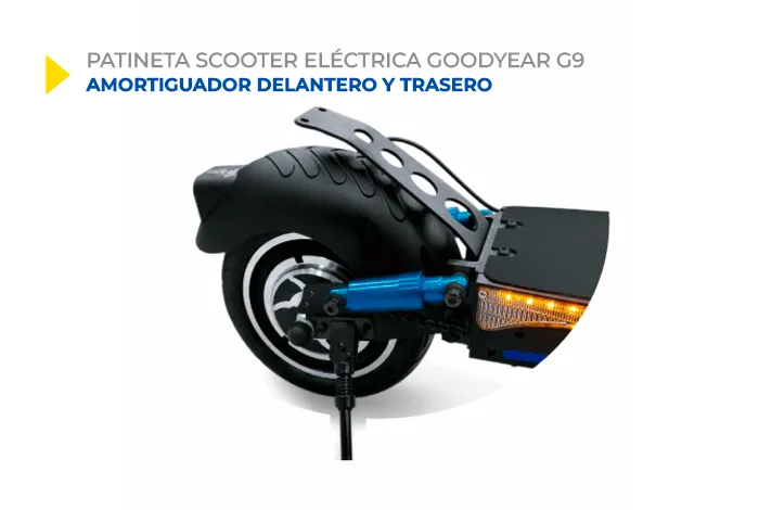 Patineta Scooter Goodyear G9- Maqimport