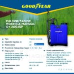 Pulverizador Manual GOODYEAR GY2002SP - Maqimport - Goodyear