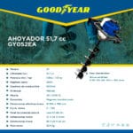Ahoyador GY052EA- Goodyear Power - Maqimport
