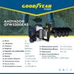 Ficha tecnica ahoyador a gasolina GYW5300EAS -Goodyear Power