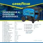 Generador a gasolina Goodyear Power GY90005GES- Maqimport