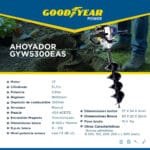 Hoyador Gasolina GOODYEAR POWER GYW5300EAS (GY052EAS)