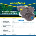 Motor Gasolina 13Hp GOODYEAR GY390Q - Maimport