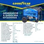 Planta Eléctrica GOODYEAR Power Gasolina GY32005GS